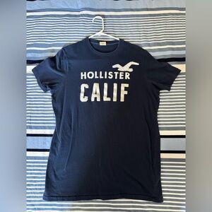 Hollister Dark Blue Crewneck Tee